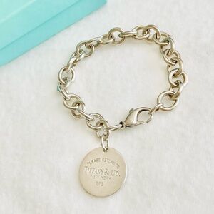 Y2K Tiffany & Co. PLEASE RETURN TO TIFFANY tag bracelet sterling silver preowned